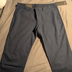 Lulu Lemon ABC Trouser, Navy size 36x32